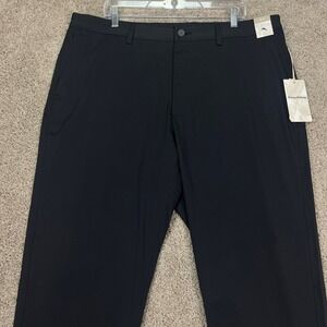 Tommy Bahama Island Zone‎ Mens 38x36 Black Stretch Moisture Wicking Golf Pants